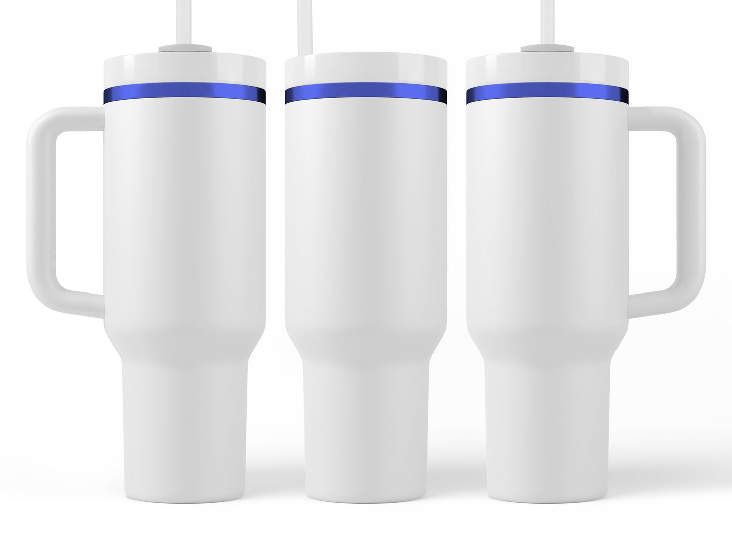 Quinn's Crew 40oz Quencher H2.0 Tumbler - Blue Chrome