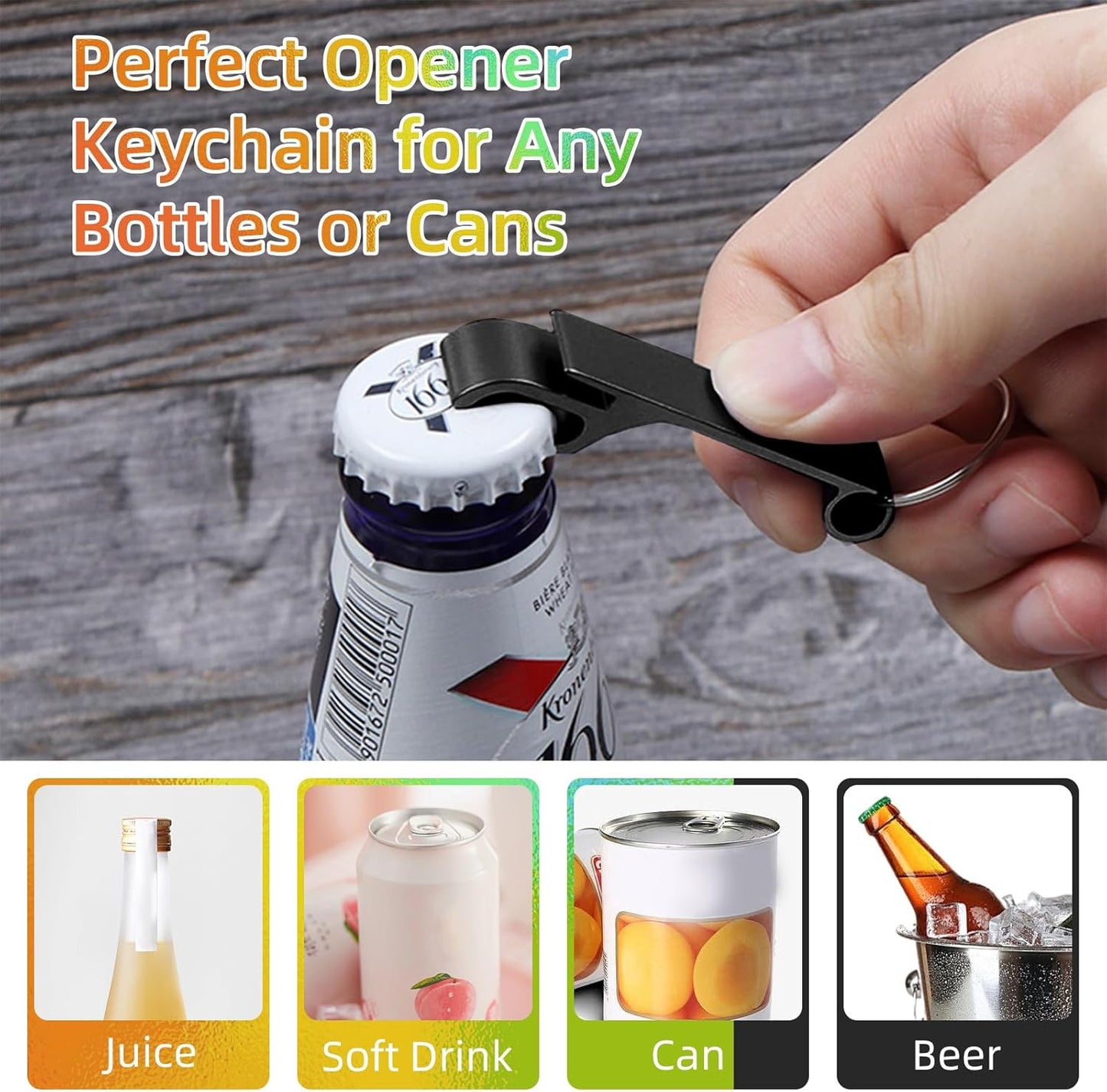 Quinn's Crew Bottle Opener Keychain