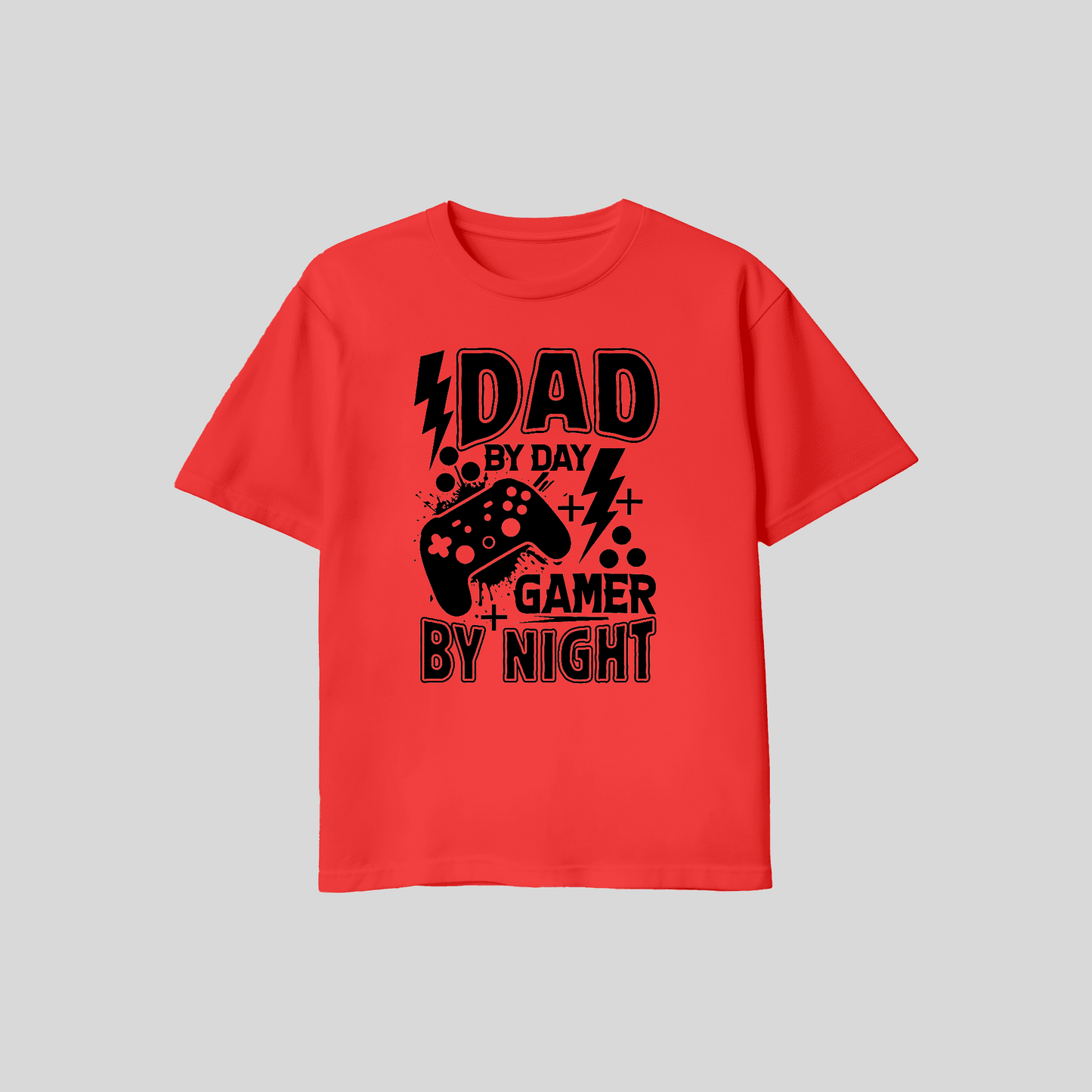 Day By Day Gamer By Night T-Shirt