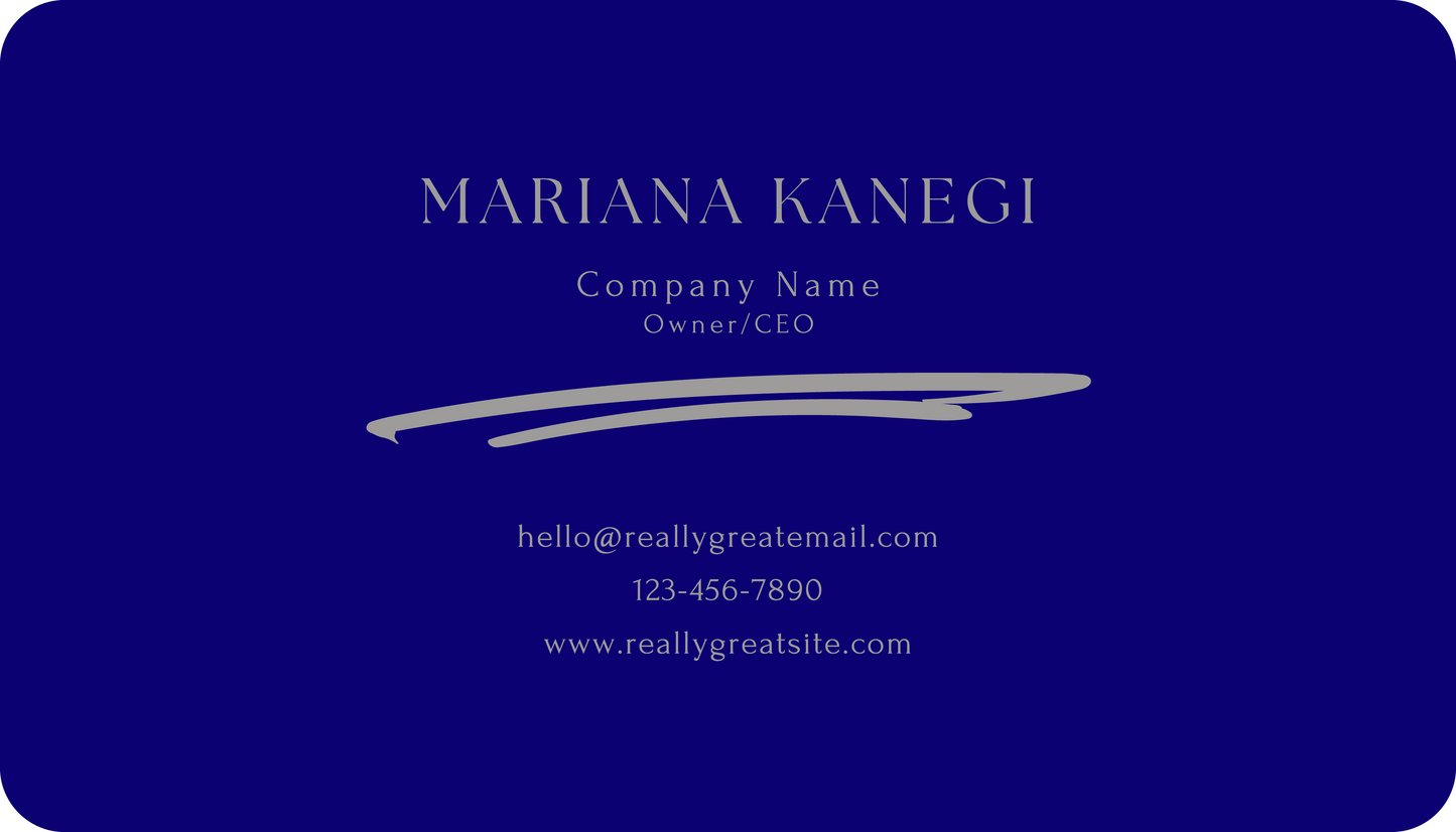 Metal Business Cards (.45mm Thickness)