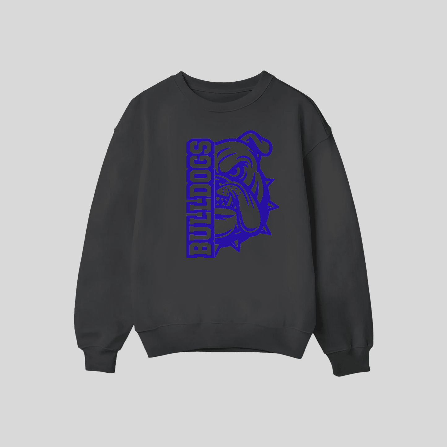 Vertical Bulldog Crew Neck Sweatshirt