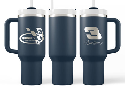 Quinn's Crew 40oz Quencher H2.0 Tumbler Stainless Steel