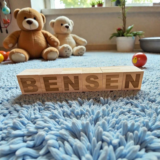 Baby Name Blocks