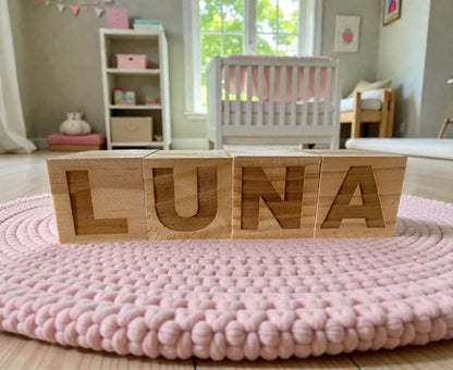 Baby Name Blocks