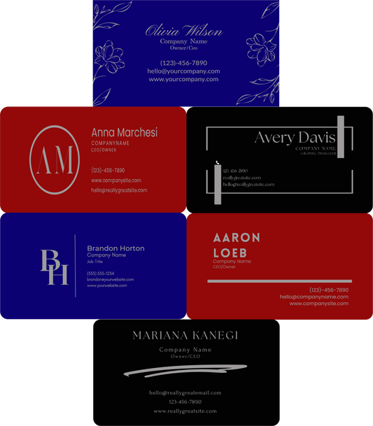 Metal Business Cards (.45mm Thickness)