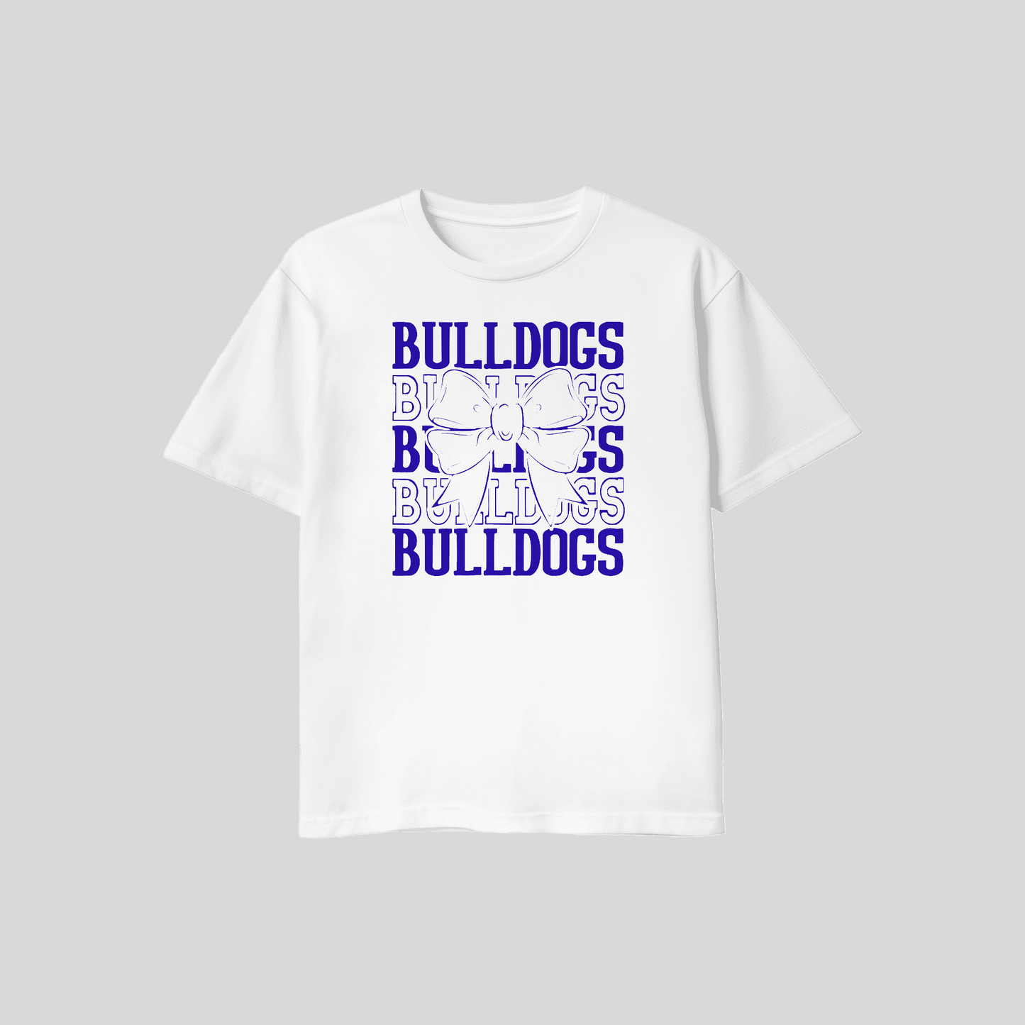 Bulldogs Coquette Bow T-Shirt
