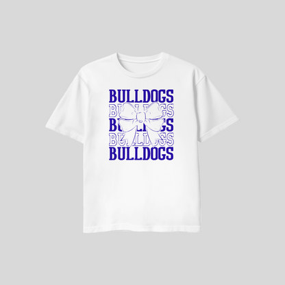 Bulldogs Coquette Bow T-Shirt