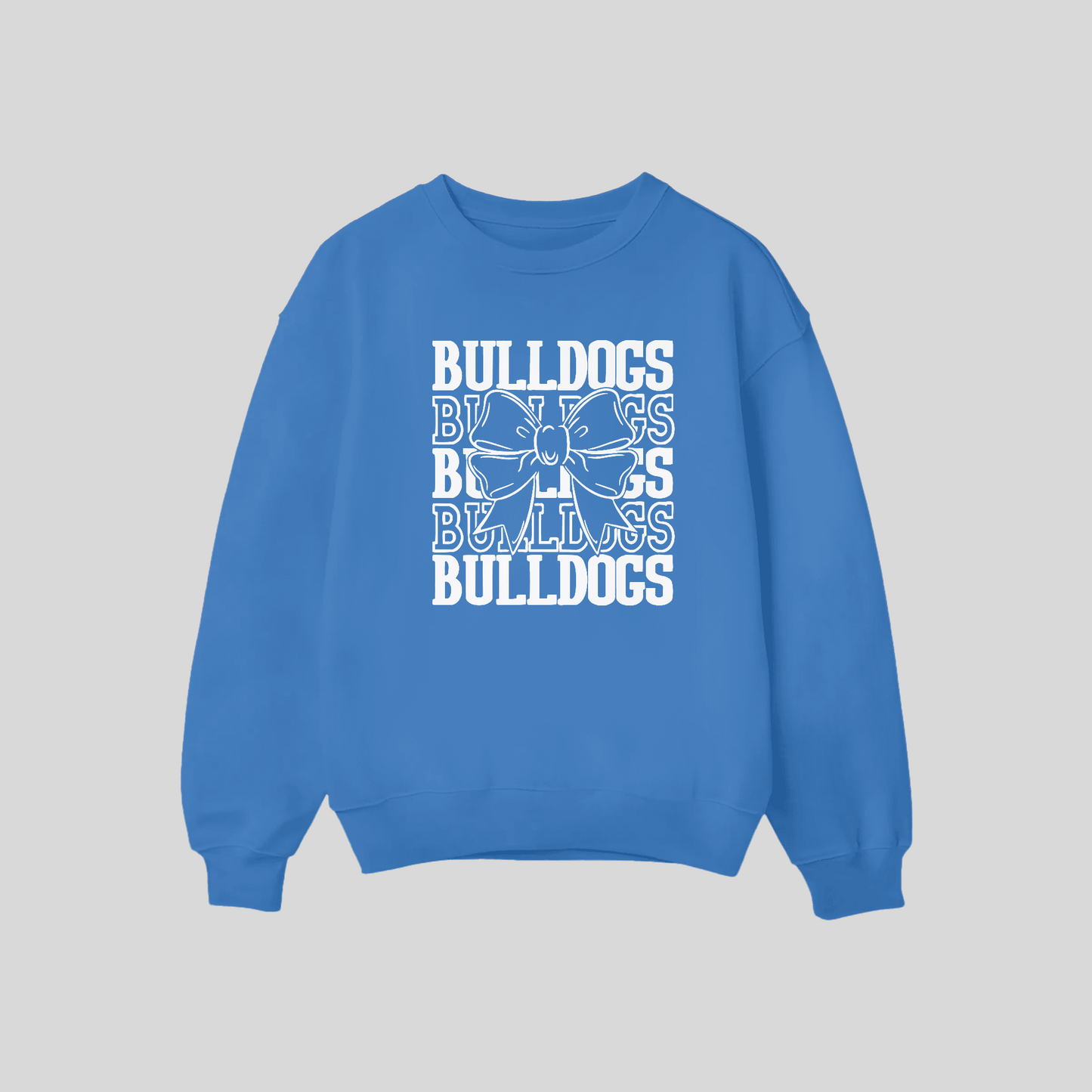 Bulldog Retro Sunglasses Crew Neck Sweatshirts