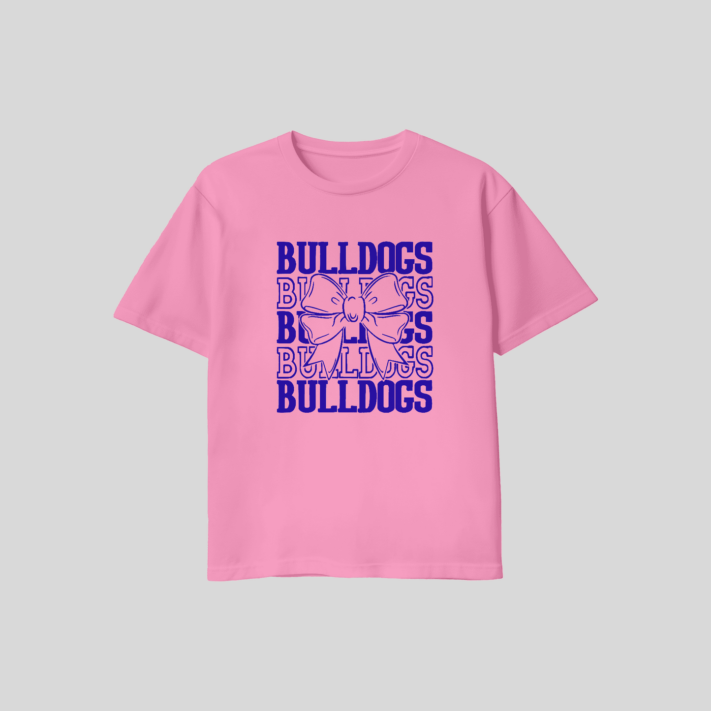 Bulldogs Coquette Bow T-Shirt