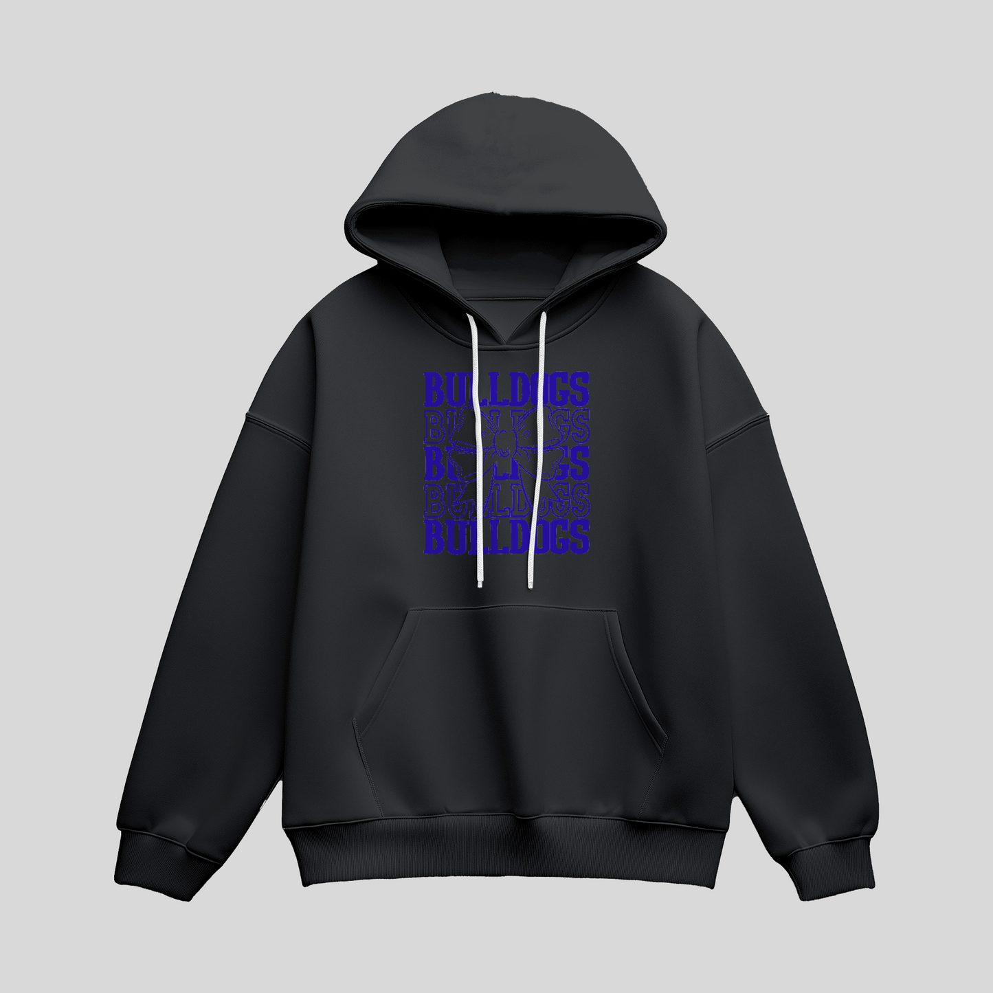 Bulldogs Coquette Bow Hoodie