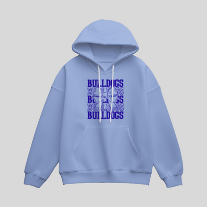 Bulldogs Coquette Bow Hoodie