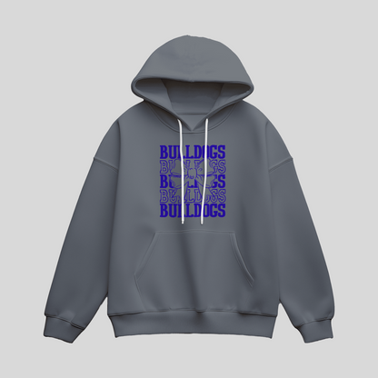 Bulldogs Coquette Bow Hoodie