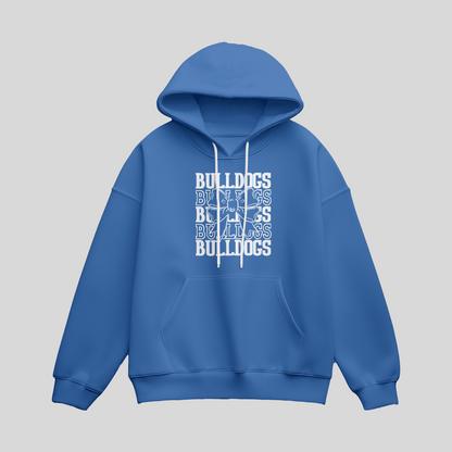 Bulldogs Coquette Bow Hoodie