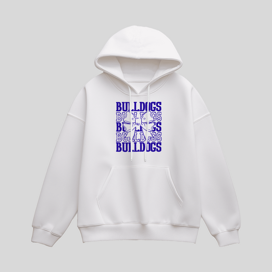 Bulldogs Coquette Bow Hoodie