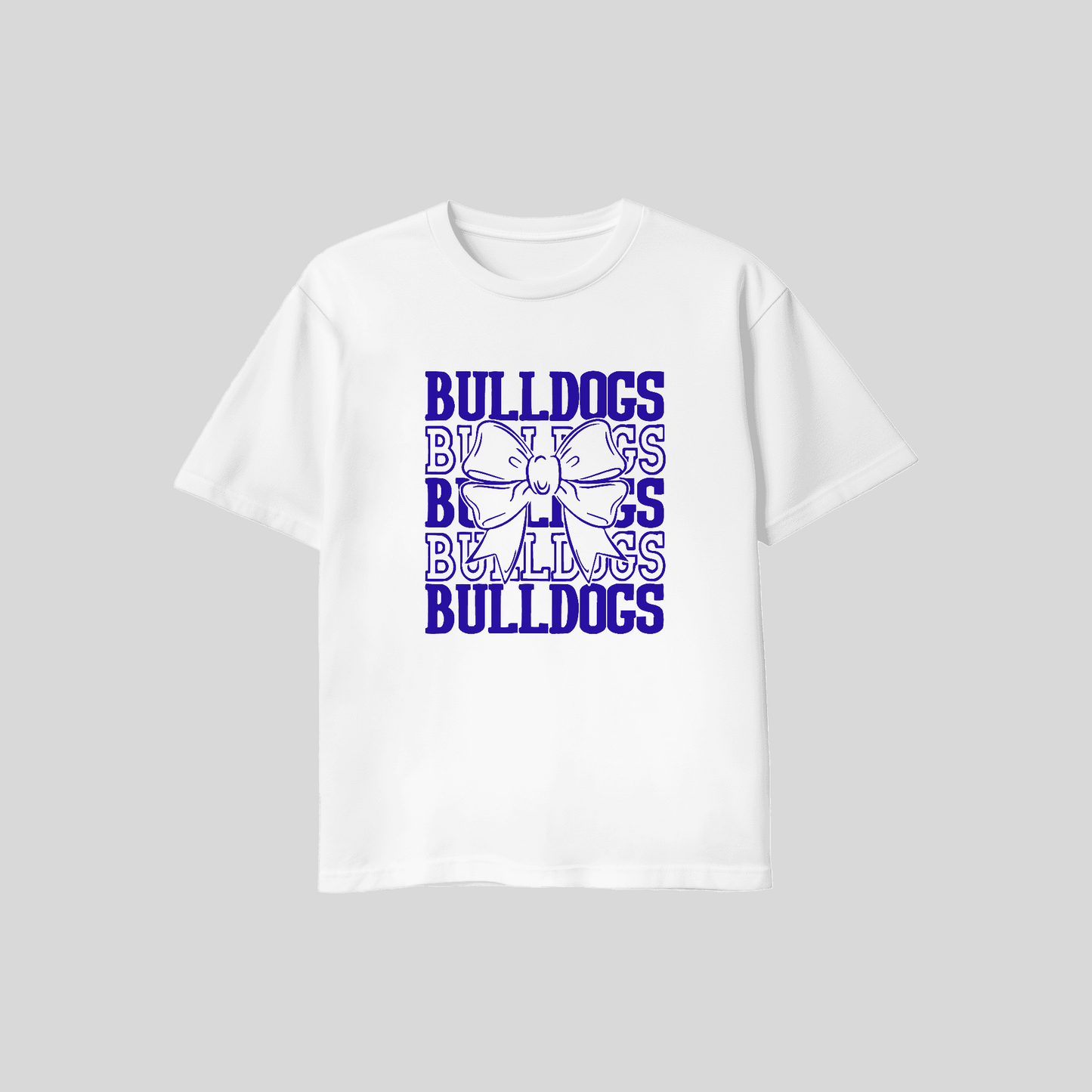 Bulldogs Coquette Bow T-Shirt