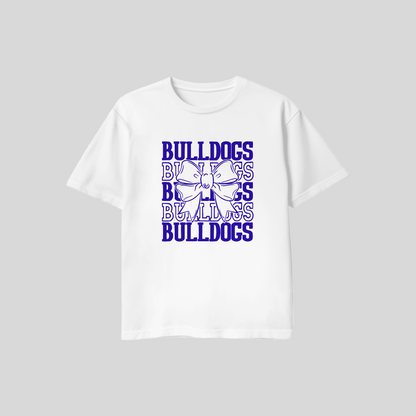 Bulldogs Coquette Bow T-Shirt