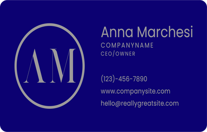 Metal Business Cards (.45mm Thickness)