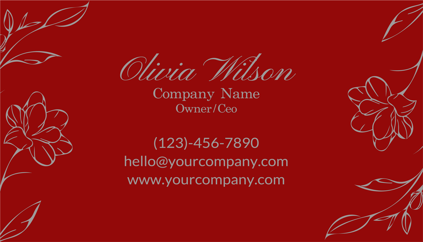 Metal Business Cards (.45mm Thickness)