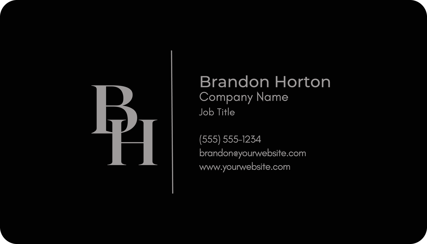 Metal Business Cards (.45mm Thickness)