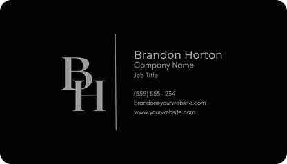 Metal Business Cards (.45mm Thickness)