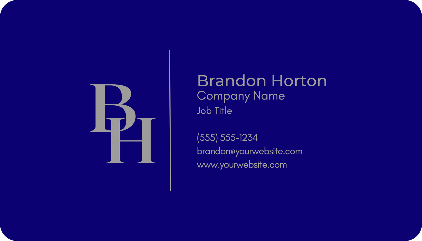 Metal Business Cards (.45mm Thickness)