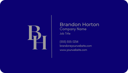 Metal Business Cards (.45mm Thickness)