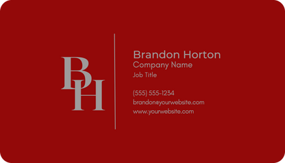 Metal Business Cards (.45mm Thickness)