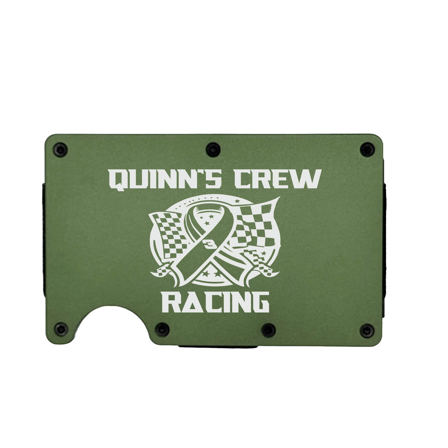 Quinn's Crew Metal Wallet w/ RFID Blocking