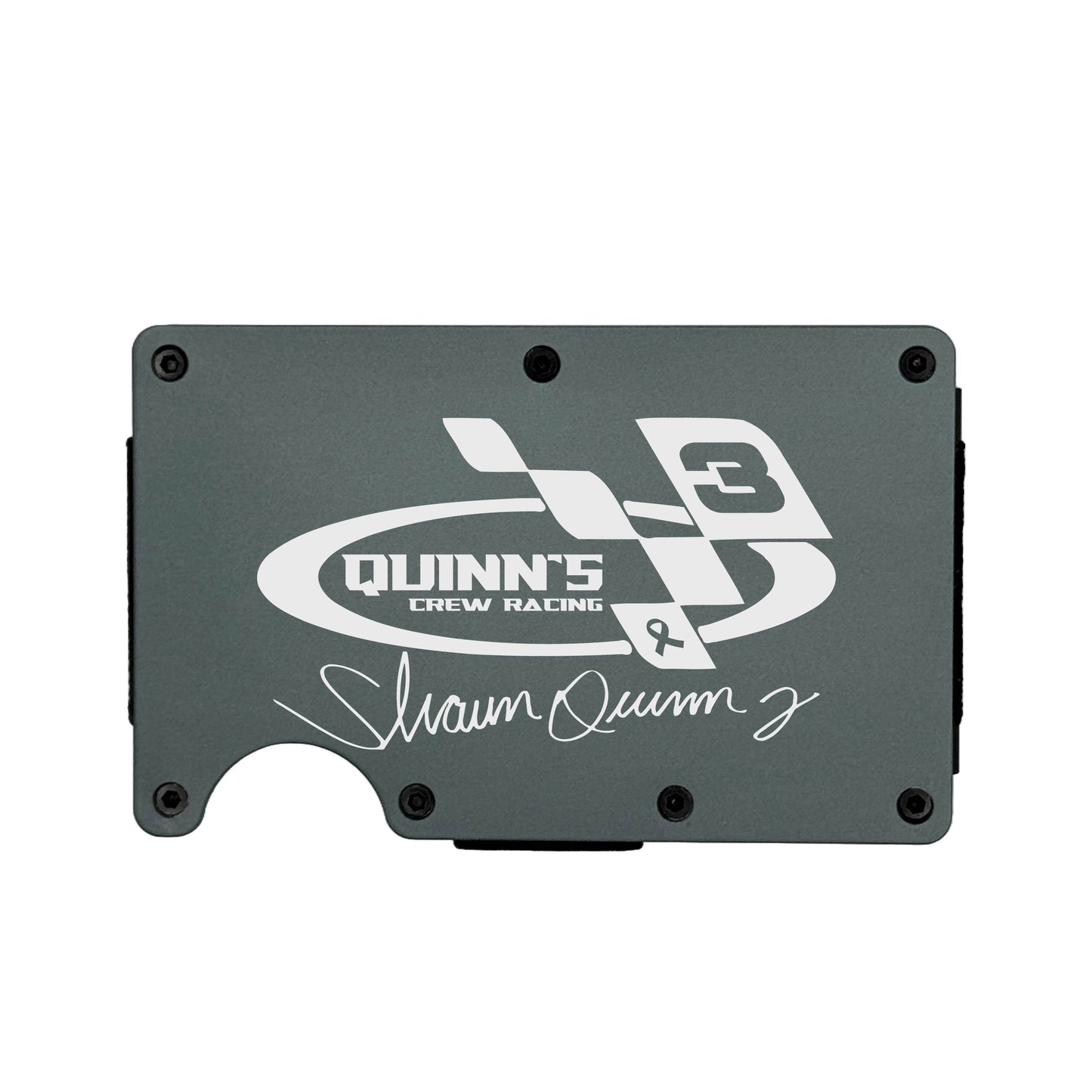 Quinn's Crew Metal Wallet w/ RFID Blocking