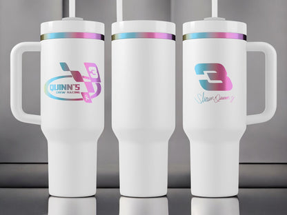 Quinn's Crew 40oz Quencher H2.0 Tumbler Prism