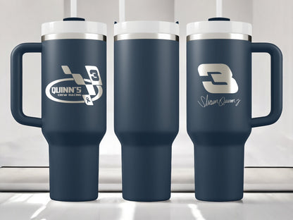 Quinn's Crew 40oz Quencher H2.0 Tumbler Stainless Steel