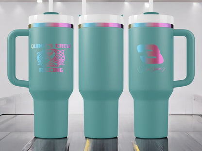 Quinn's Crew 40oz Quencher H2.0 Tumbler Prism