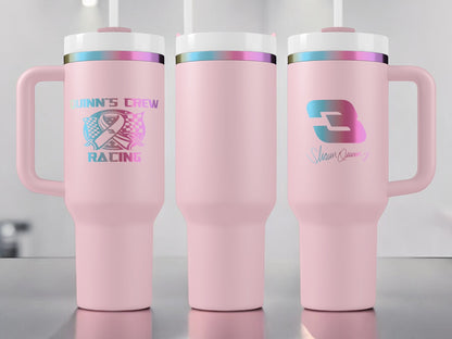 Quinn's Crew 40oz Quencher H2.0 Tumbler Prism