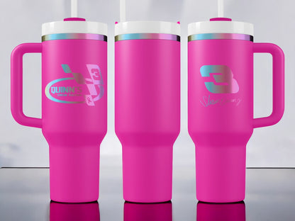 Quinn's Crew 40oz Quencher H2.0 Tumbler Prism