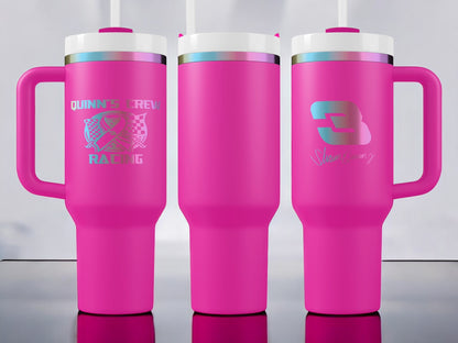 Quinn's Crew 40oz Quencher H2.0 Tumbler Prism