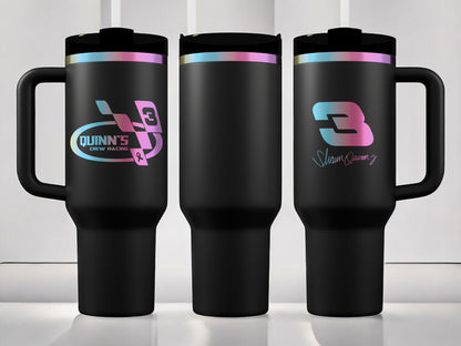 Quinn's Crew 40oz Quencher H2.0 Tumbler Prism