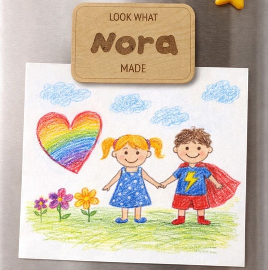 Look What I Made Kids Magnet