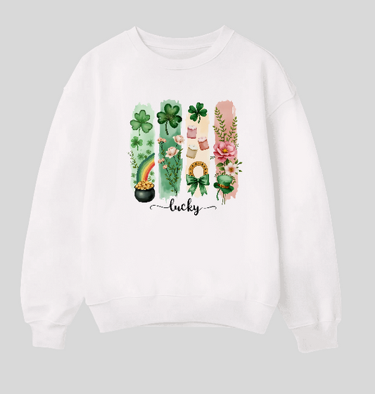 Lucky Charms Brushstrokes Crew Neck
