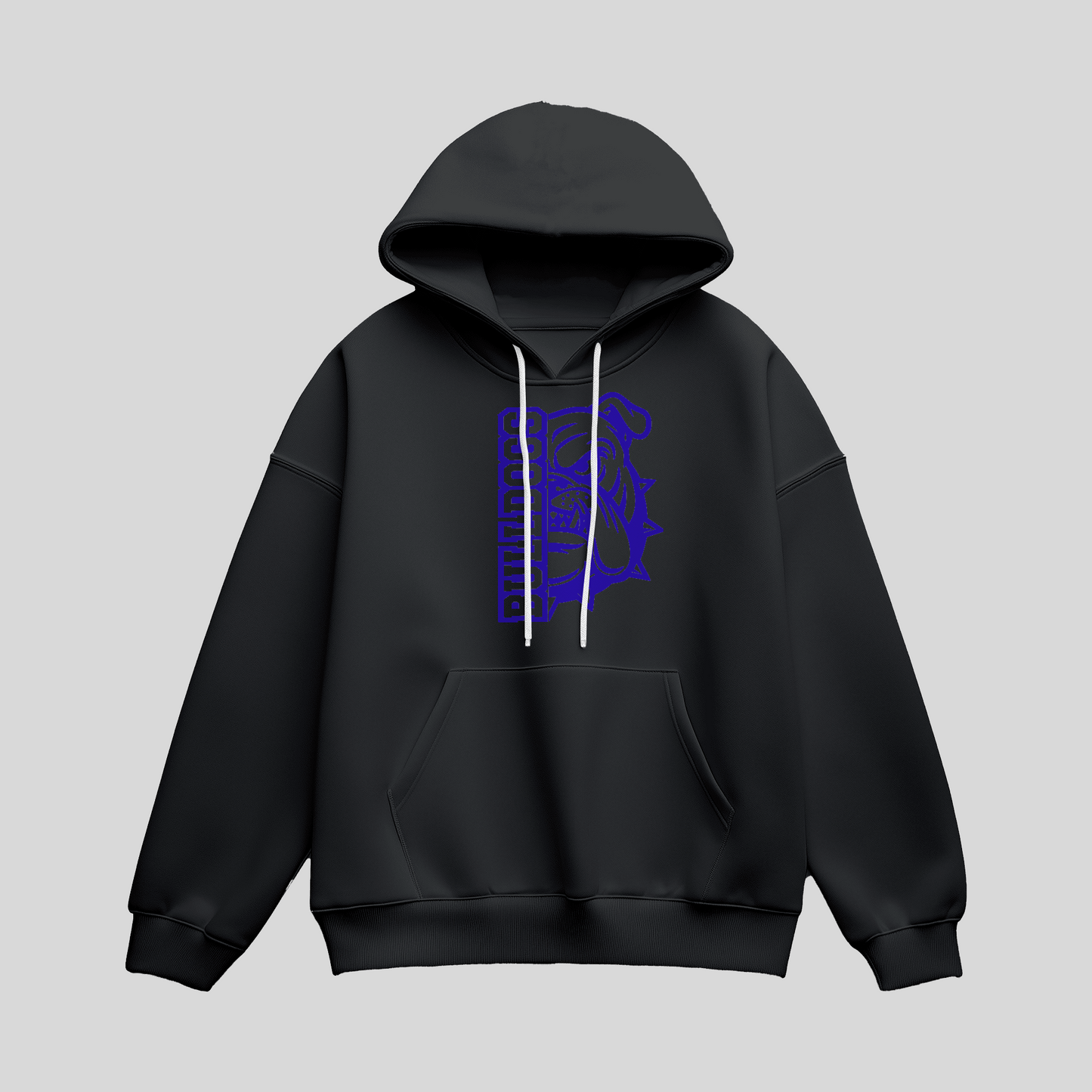 Vertical Bulldog Hoodie