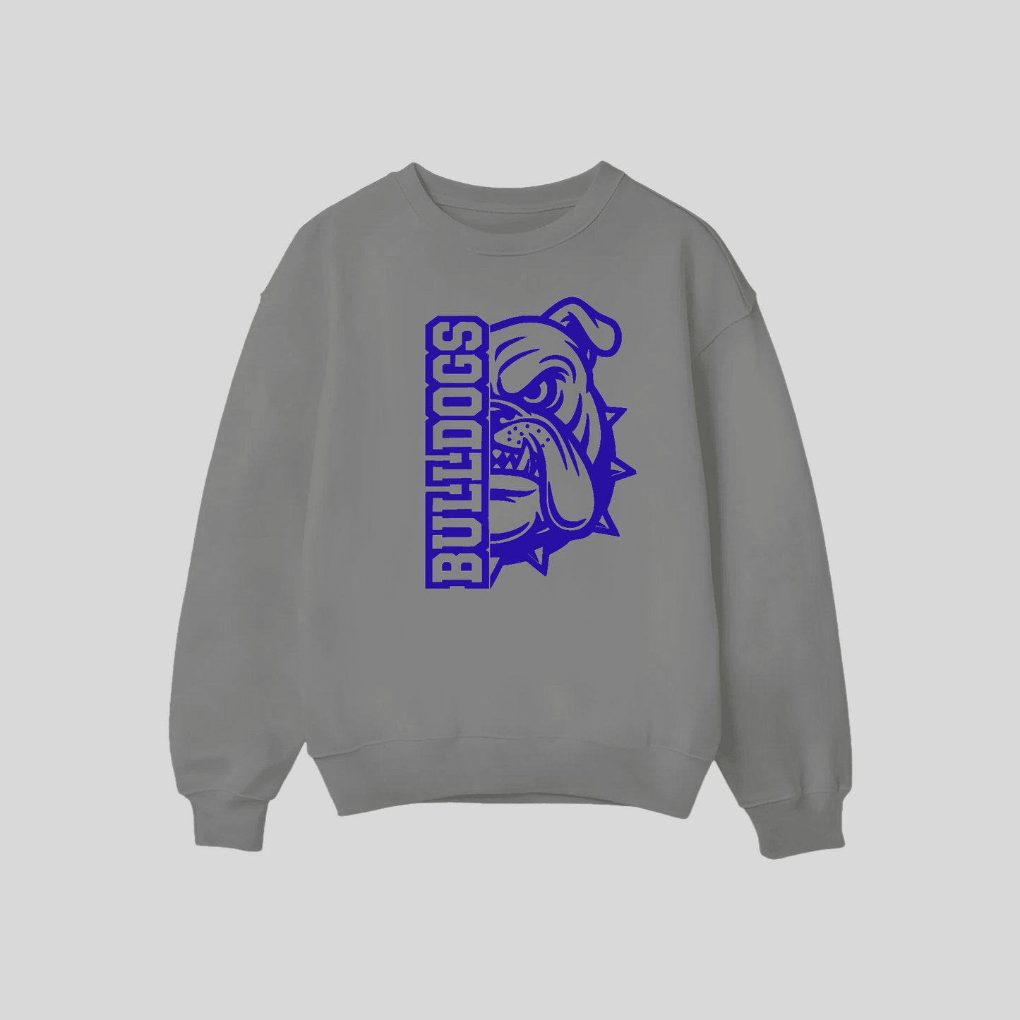 Vertical Bulldog Crew Neck Sweatshirt