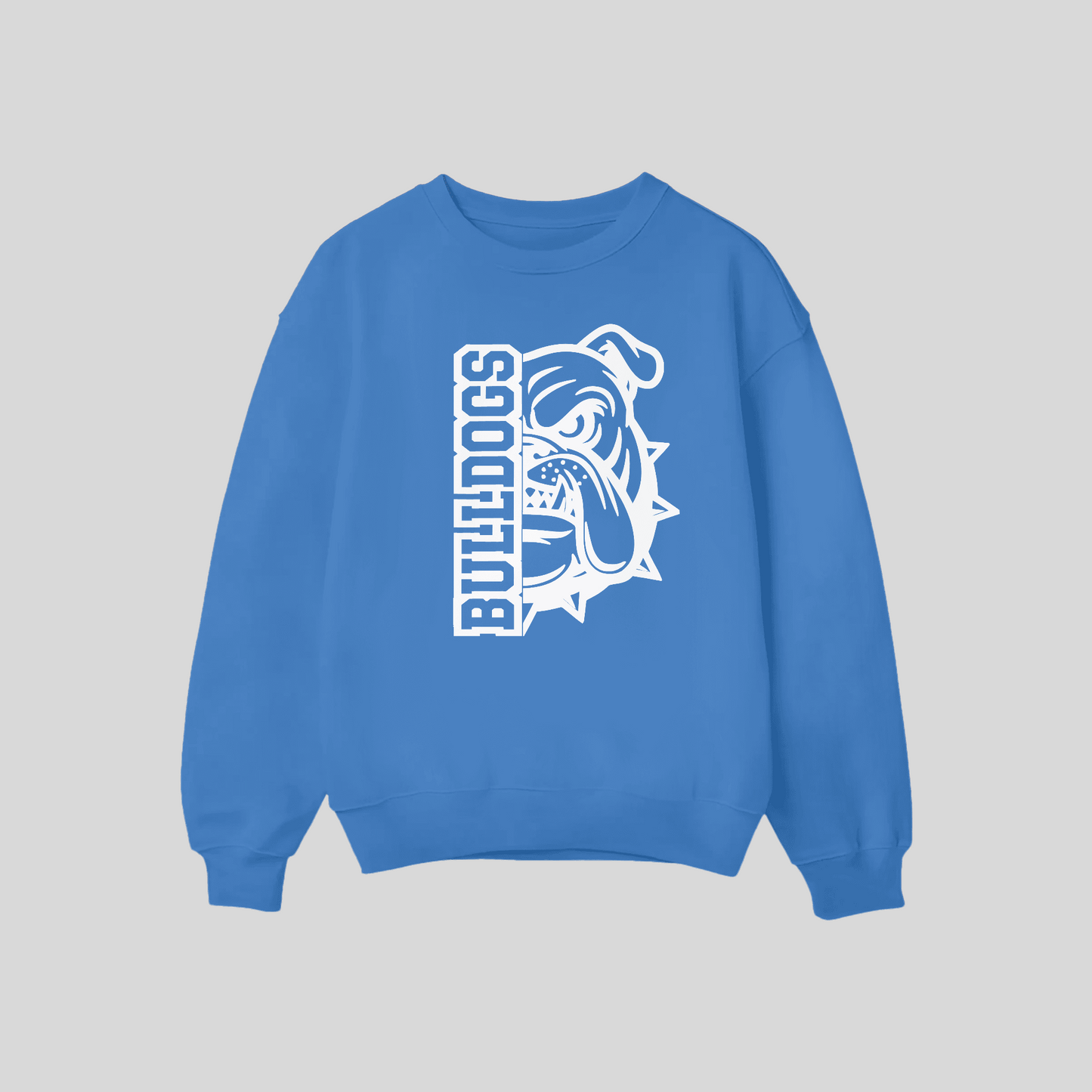 Vertical Bulldog Crew Neck Sweatshirt