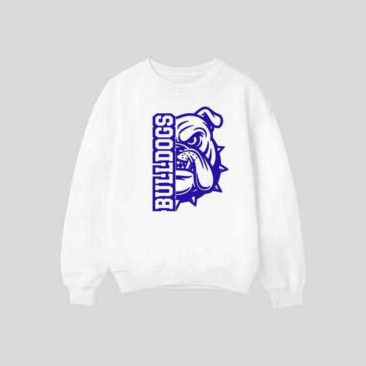 Vertical Bulldog Crew Neck Sweatshirt